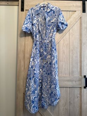 Aria Bea Maxi Dress from Ro's Garden in "Blue Passion"